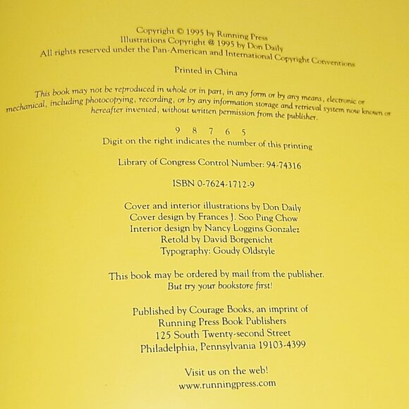 Classic Tales Of Brer Rabbit Don Daily Joel Harris HC DJ Book w Poster Ex Cond - Picture 3 of 15